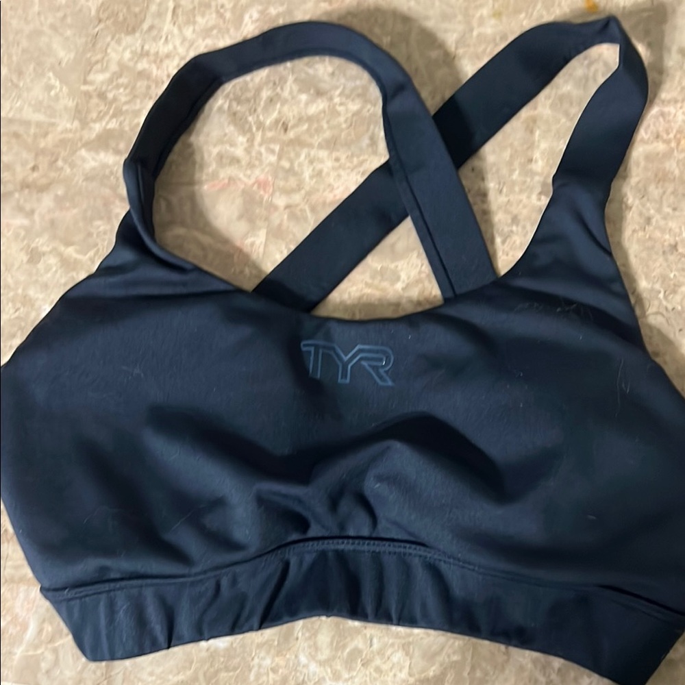 TYR Women's Blue Sports Bra